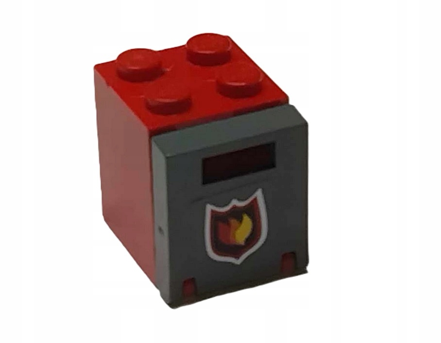 133D3. LEGO 4345 4346 skrzynia szafka kontener sejf czerwona straż 2 d6bdfbe046fd78e675adb6e5598cbafd