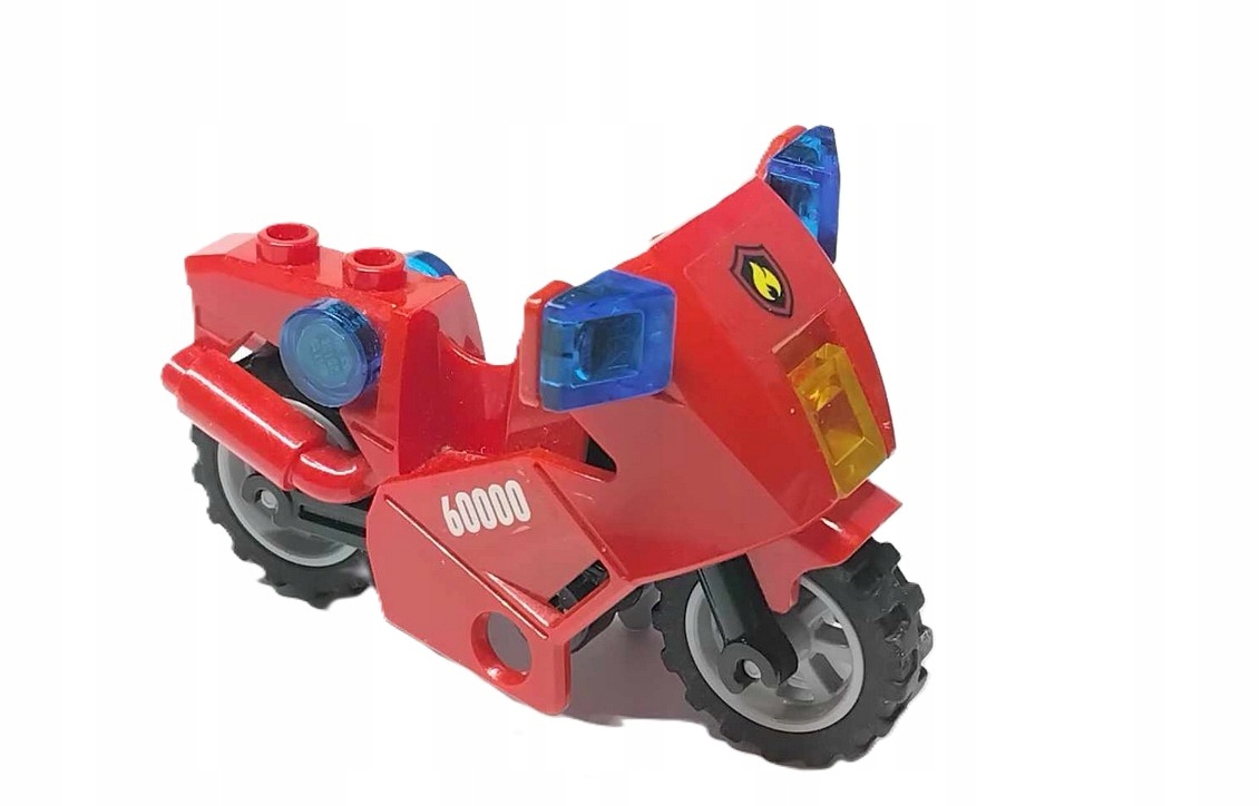 137r10e. Lego motor policyjny policja 52035 54200 z kołami czerwony straż 2 d794810a7014aa37d8c4d62258573ac8