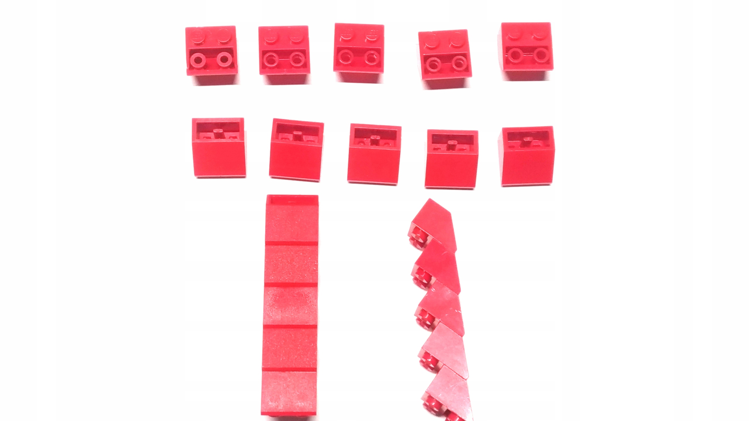 113D. lego dachówka 3660 20 szt czerwona odwrócona 2 d952267120d265e7085c2a0c97594ece