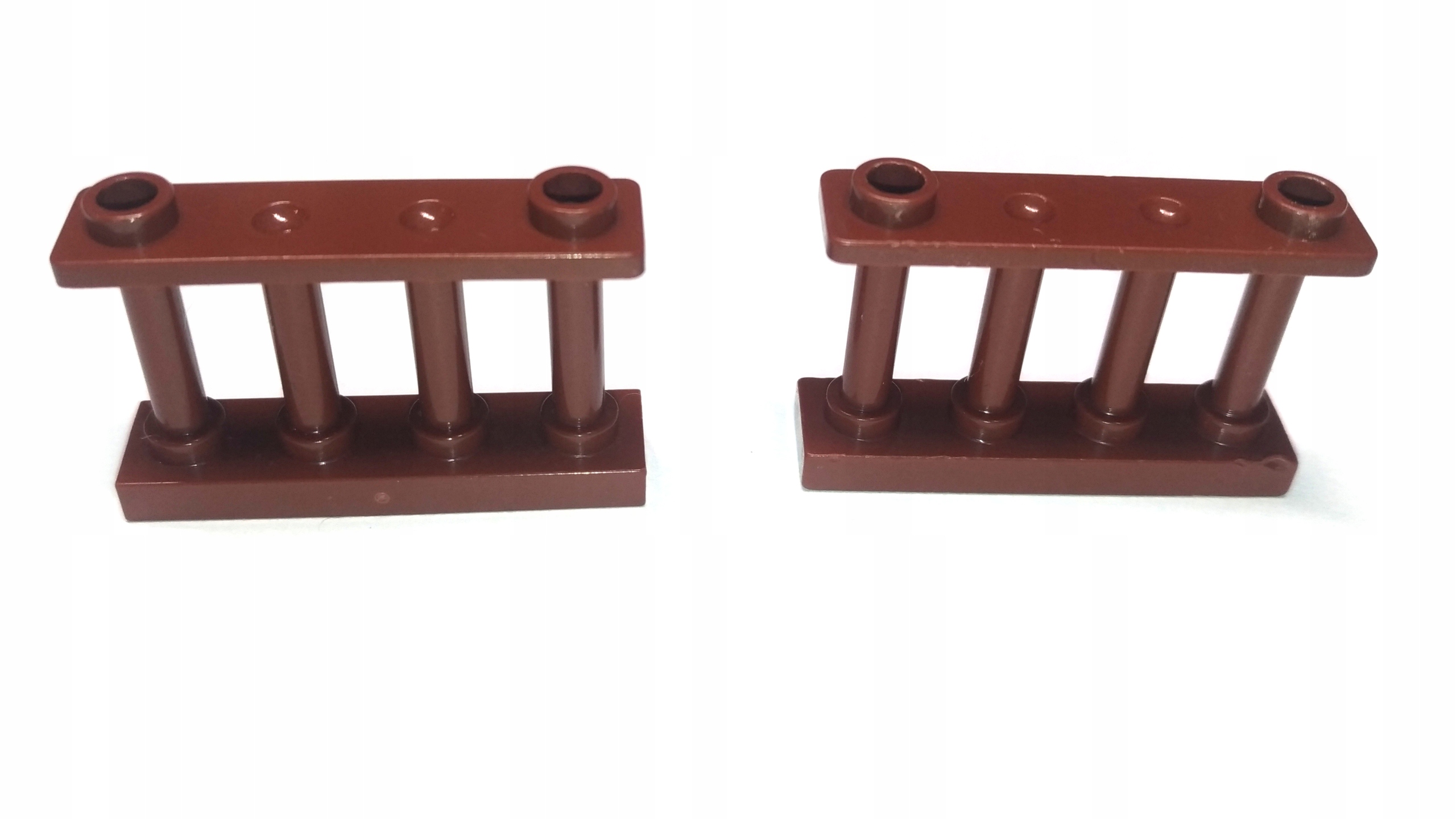 166t. Lego 30055 płotek barierka 1x4x2 brąz 2 szt 2 da1a1fe4ae36b147044e88f3e35888e8