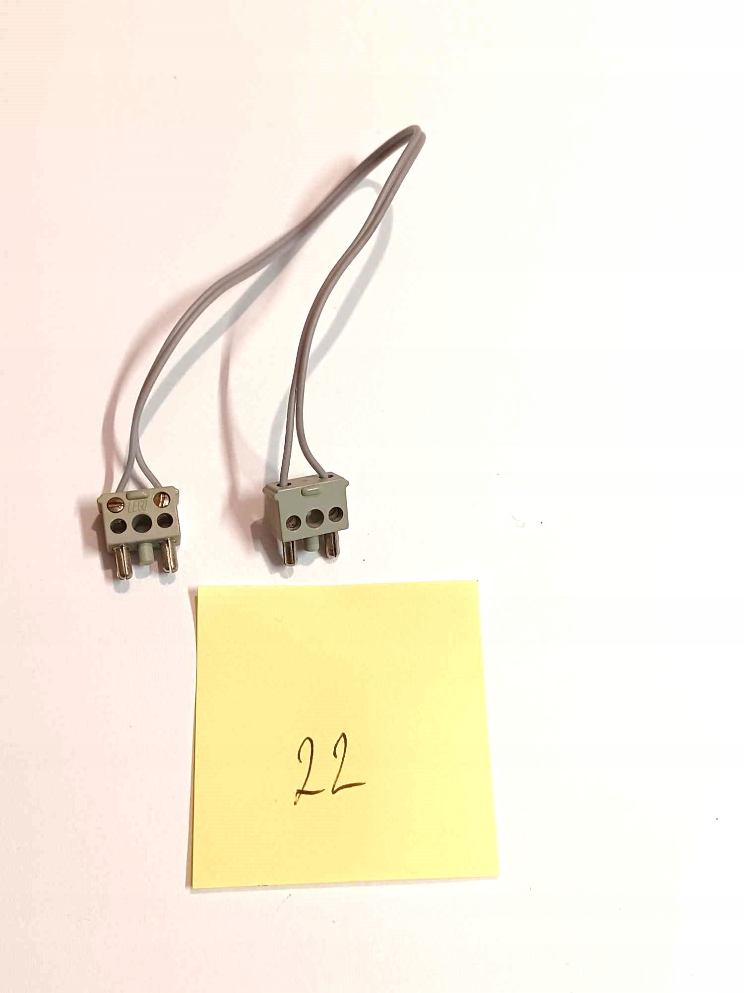 063H13. LEGO Przewód 5306 do Pociągu elektryka 9V 12V 4,5V ok 22 cm 217891 2 da63fd2d360b6e482185f6494e323862