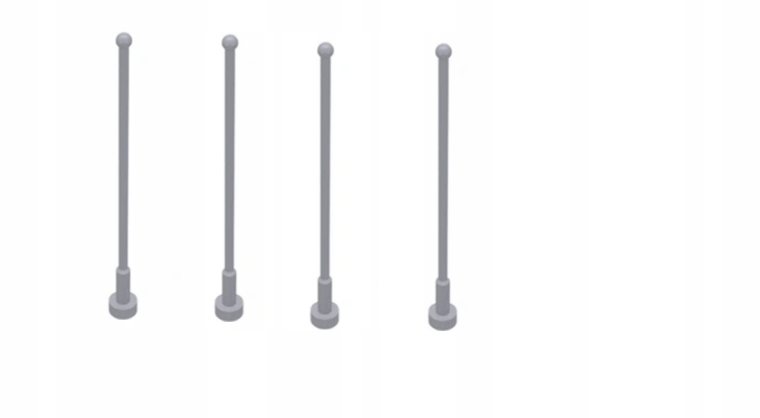 194g. Lego Antena 2569 szary jasny- 4 szt 2 db1676a5a93ac3503e6a72f095e9b805