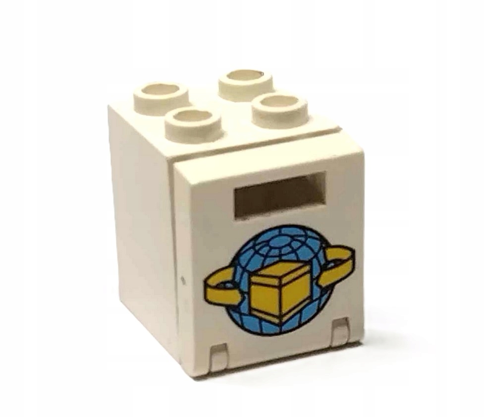 133B4 LEGO 4345 4346 skrzynia szafka kontener biały sejf naklejka 2 dbbce8bb5fea2f9a664559e1ff40b312