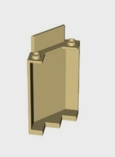 279a23. Lego panel ściana do zamku zamek 3x3x6 87421 1 szt tan beżowy 2 dc30ca1606e5fd66b7fd89bf7f4797ad