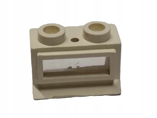 002E6. Lego okno z szybą 27c01 1x2x1 białe - 1 szt 2 dd27539c1cdddfafeadf58fce3572f1b