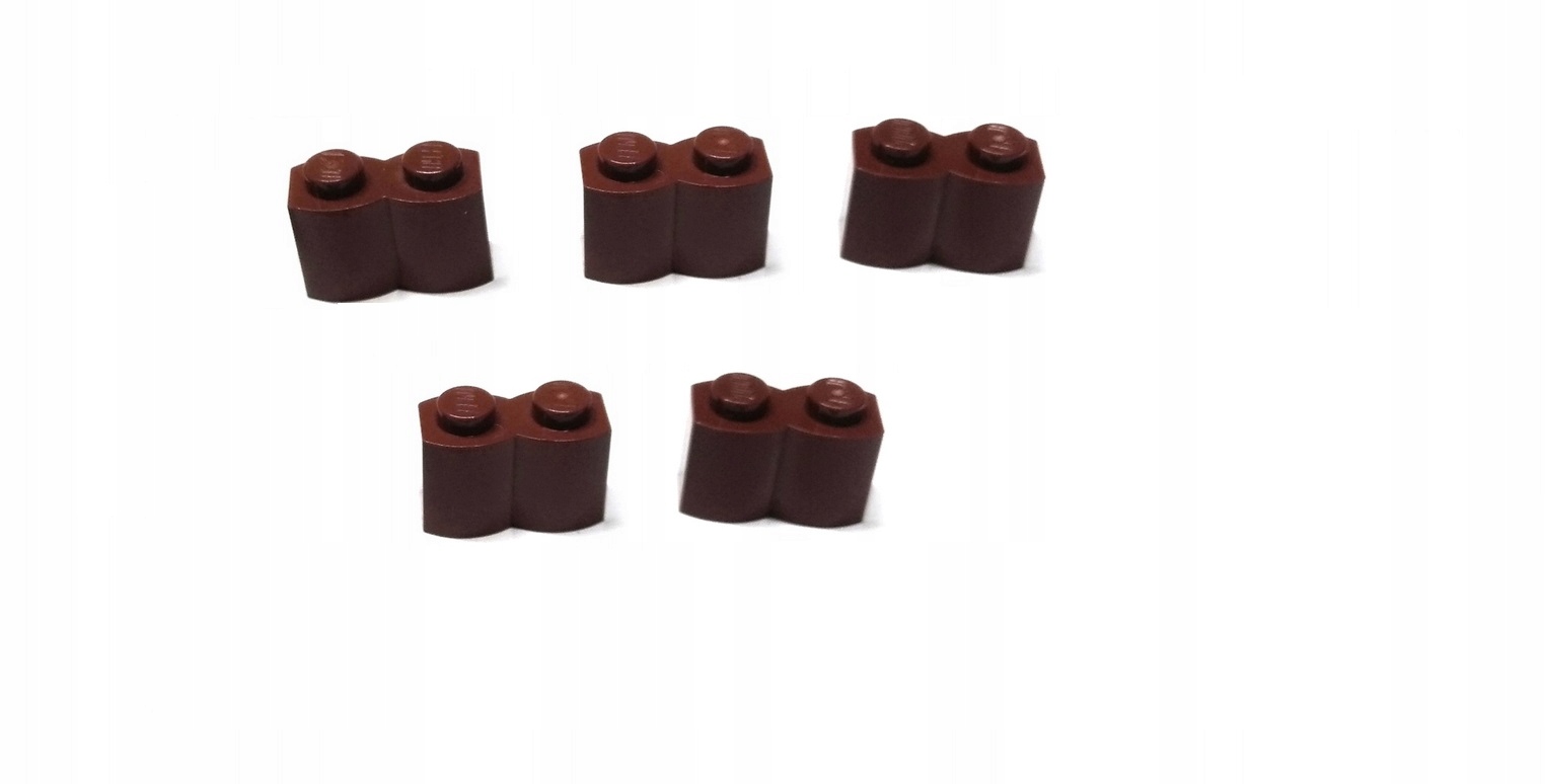 094aa. LEGO 30136 palisada murek brązowy old 5szt 2 dd7d3e5d4096826b20710254797b1e15