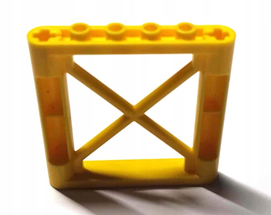 456E1. Lego filar Słup Space wspornik 64448 panel kratownica 1x6x5 żółta 2 dde51f92f37c1451464780b035ac59fd