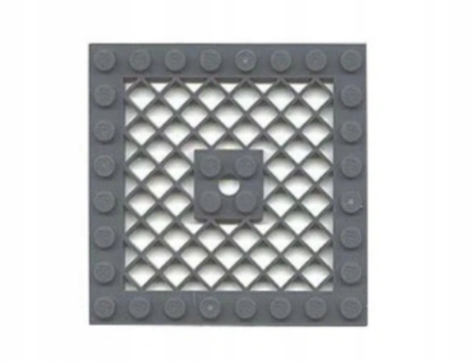 032b. Lego krata zamek więzienie szara c 8x8 4151 2 e17eeceaed76c9cbf6fd02db2b2d989c