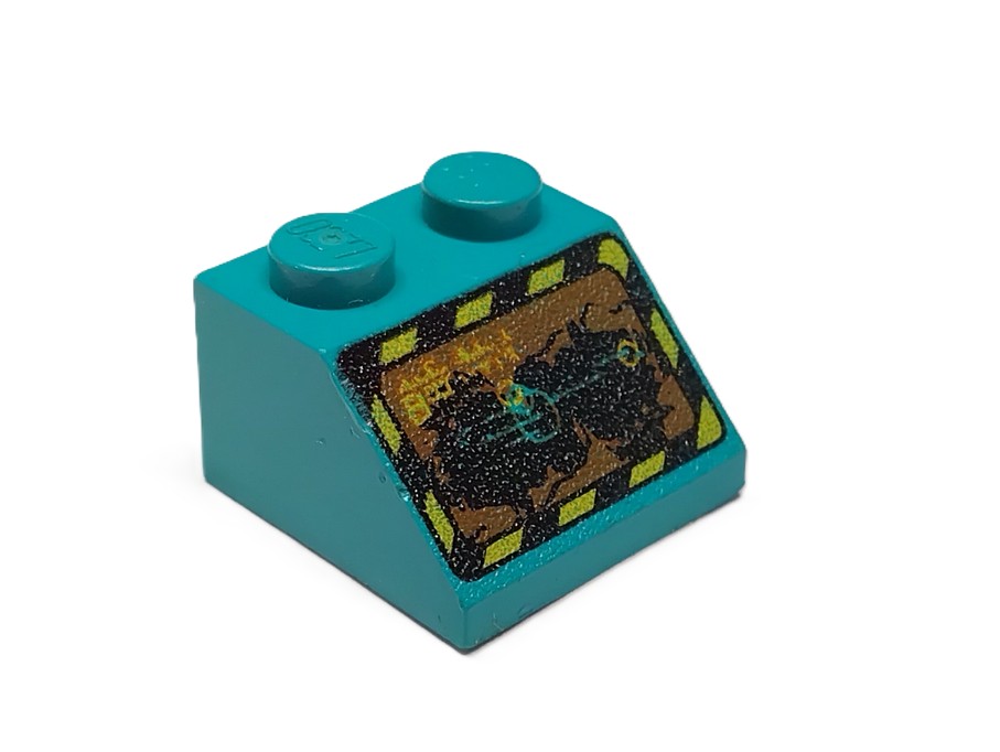 17I1. LEGO Legoland SPACE Police klocek z nadrukiem 3039p 2 e20fe9a92a3bb889273550237be062e6