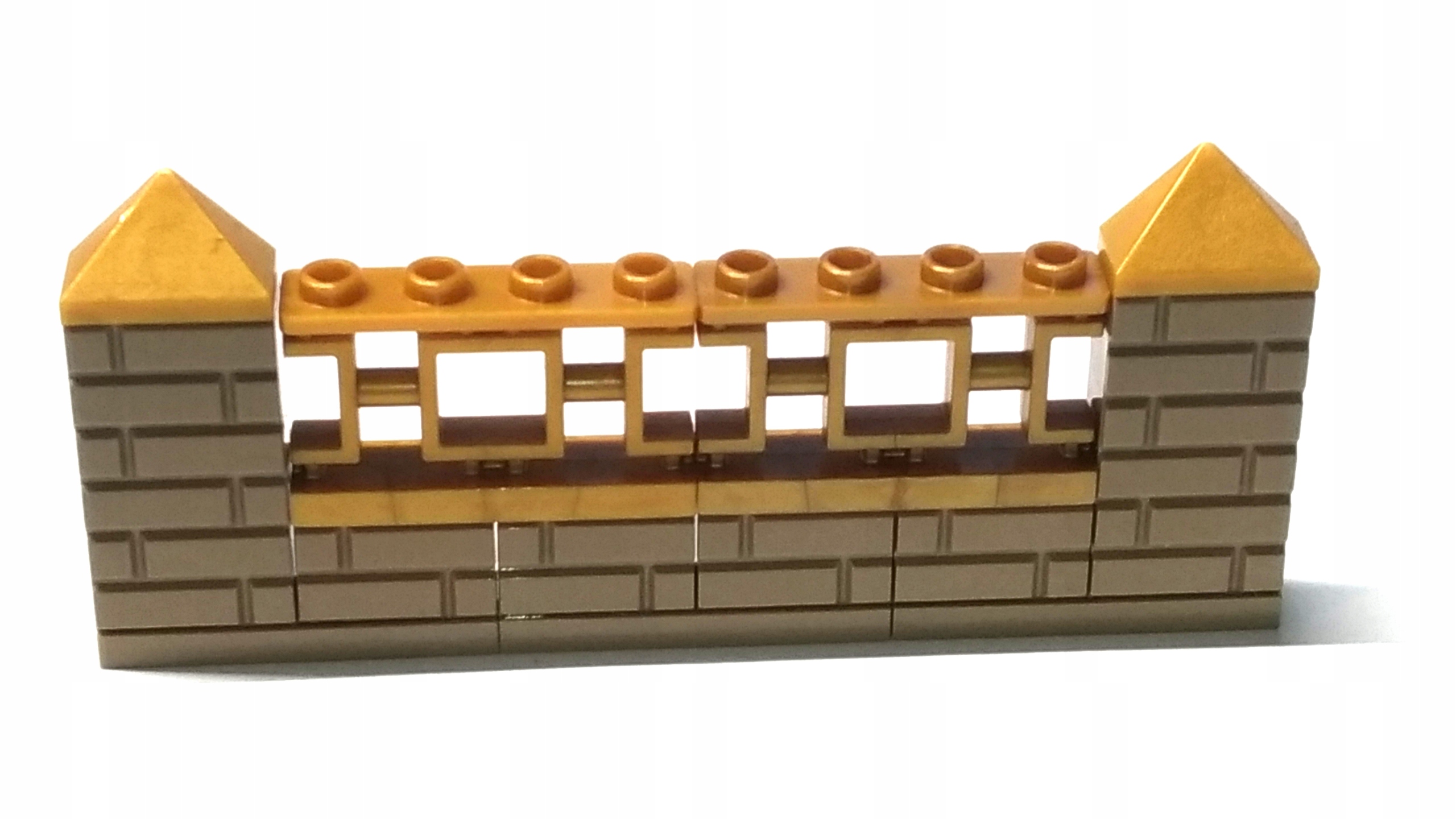 159x Lego płot ogrodzenie mur murek 1x12 złoty 3 e2176f752a9a44d392809f10531b7b5a