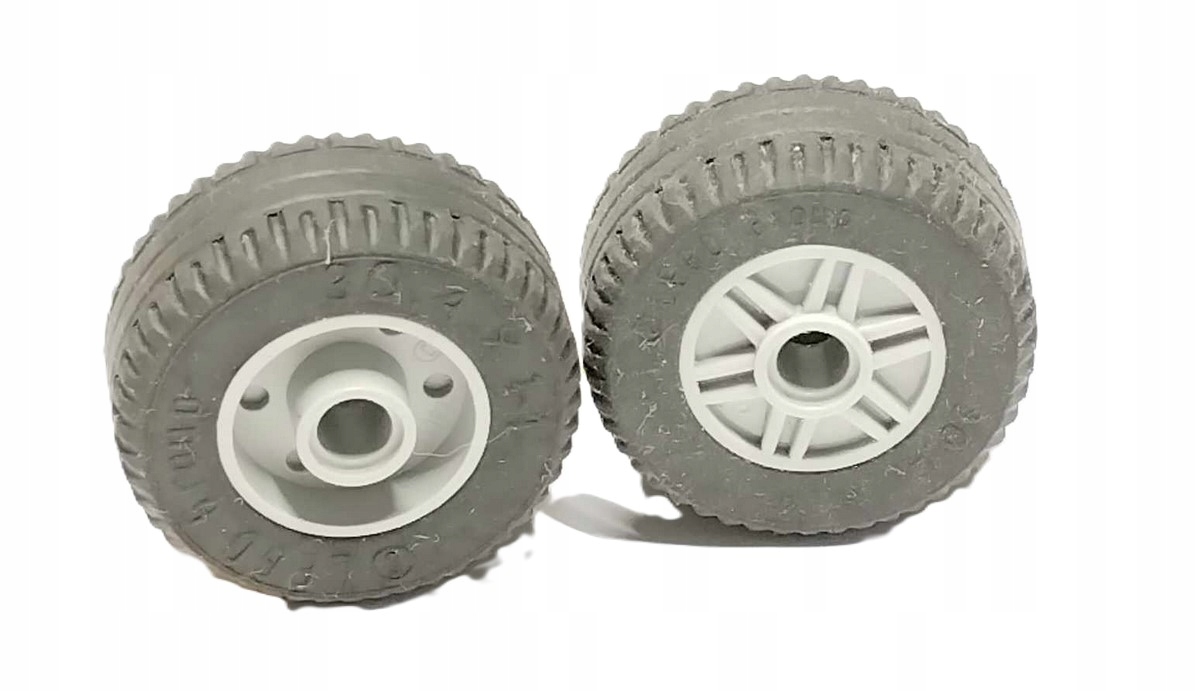 F A1Lego Technic Koło (opona + felga) 30.4x14 55981 - szary jasny new 2szt 2 e354d247856618973153629566efa32b