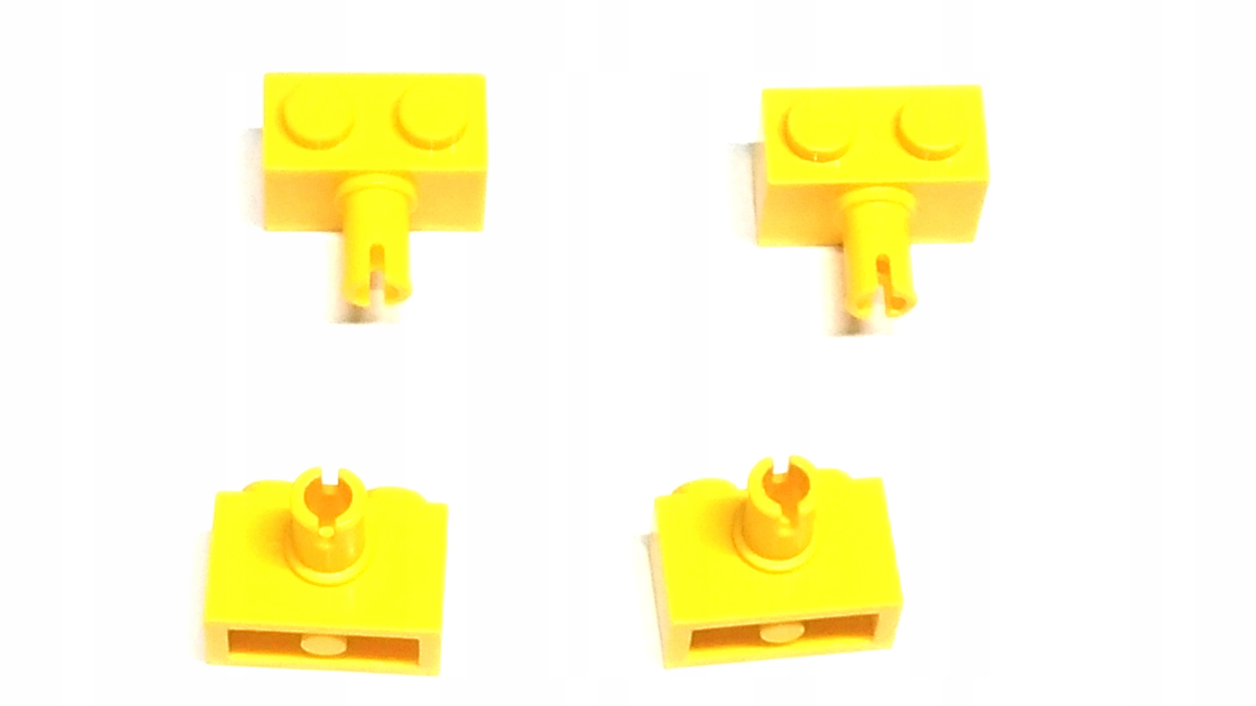 151l. Lego 2458 1x2 z osią żółty - 4szt 2 e4c77413e760f842b94f8a744612568d
