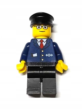 640a Lego ludzik kolejarz zawiadowca pociągu kierowca pociągu trn128 7897 2 e79a613123b113f2c9ad5b401b2e6d02