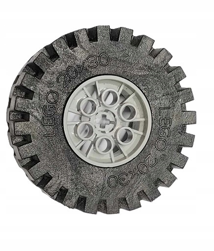 K20c Lego Technic Koło (opona+felga) 20x30 4266 1komplet szary old 2 e7d852b484b54668208b973531f9e502
