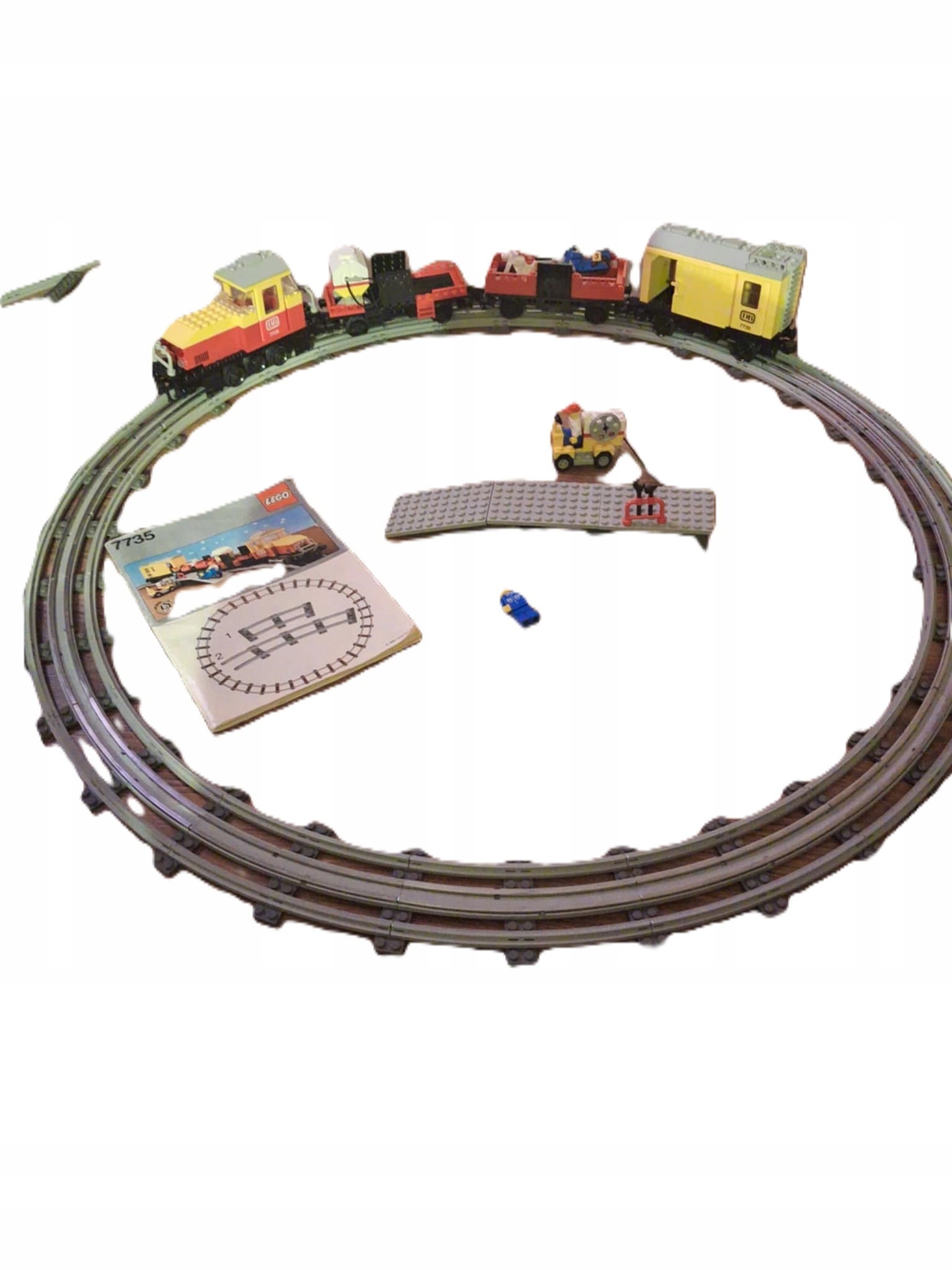 3A. Lego 7735 pociąg 12V lokomotywa i wagony train pociąg 12V. 11 e9d03a0969aadd2ea4511fd9544c6589