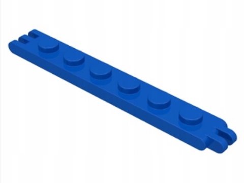 088p19.c. LEGO space zawias 4504 płytka 1x6 - 1 sztuka niebieski 2 ea0743742373d325a0bbbba9611cb843