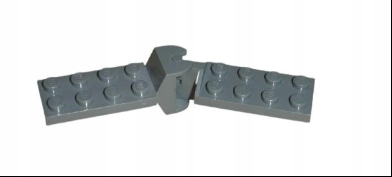 001AA3. Lego zawias 3640 + 3639 zawiasy szary 2 eabc9fc29b4a35100de697376547df22