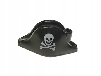 093N5. LEGO Czapka kapelusz piracki, czapka pirata 2528 czaszka 2 eb774ad853f277658ce917c9c05a4189