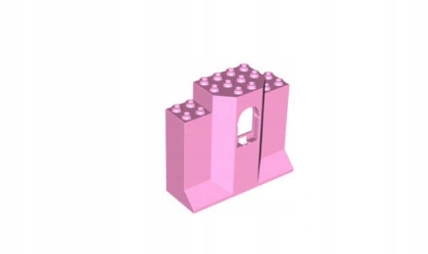 278d. Lego panel do zamku Ściana 3x8x6 okno 48490 4286773 BPink 2 ec3e0f9df531ef0a226166be8f8dc8a2