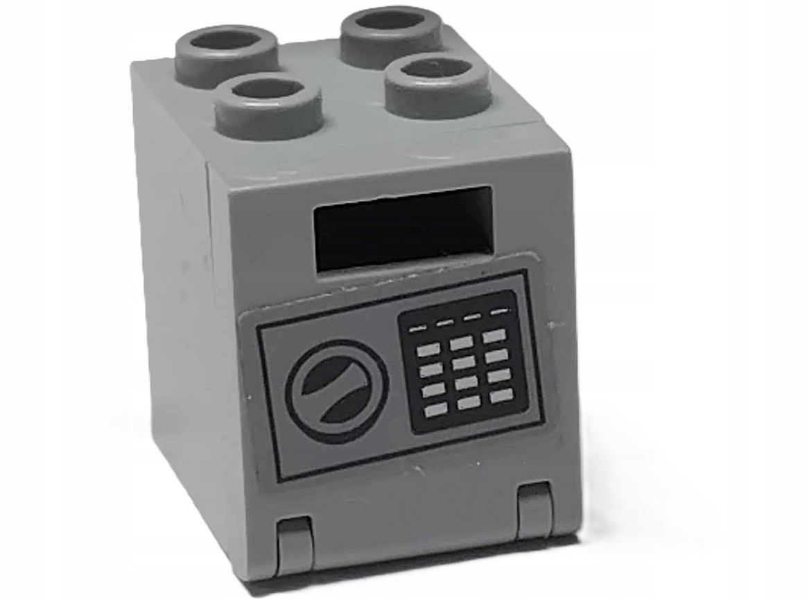 133A7 LEGO 4345 4346 skrzynia szafka kontener szary jasny new sejf naklejka 2 ed7b2580962ae17fb459af5cffe48cea