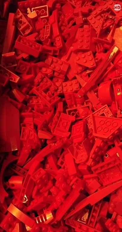 Czerwone BUDOWLANE klocki Lego MIX 100g 5 edf54a0834c1f762e5c2057afec38b31