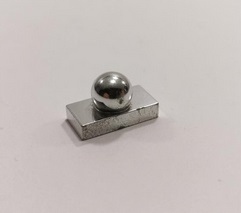051A3. Lego 70942 1x2 kula - Srebrna/Chrome Silver - 1 sztuka 2 ef138a0a709bde5f556f55cdf9327f9b