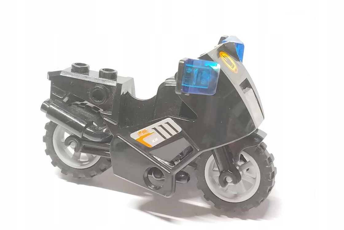 137r10a. Lego motor policyjny policja 52035 54200 z kołami czarny 2 f43f51cfc0f51385fe7d01256fb9f01a