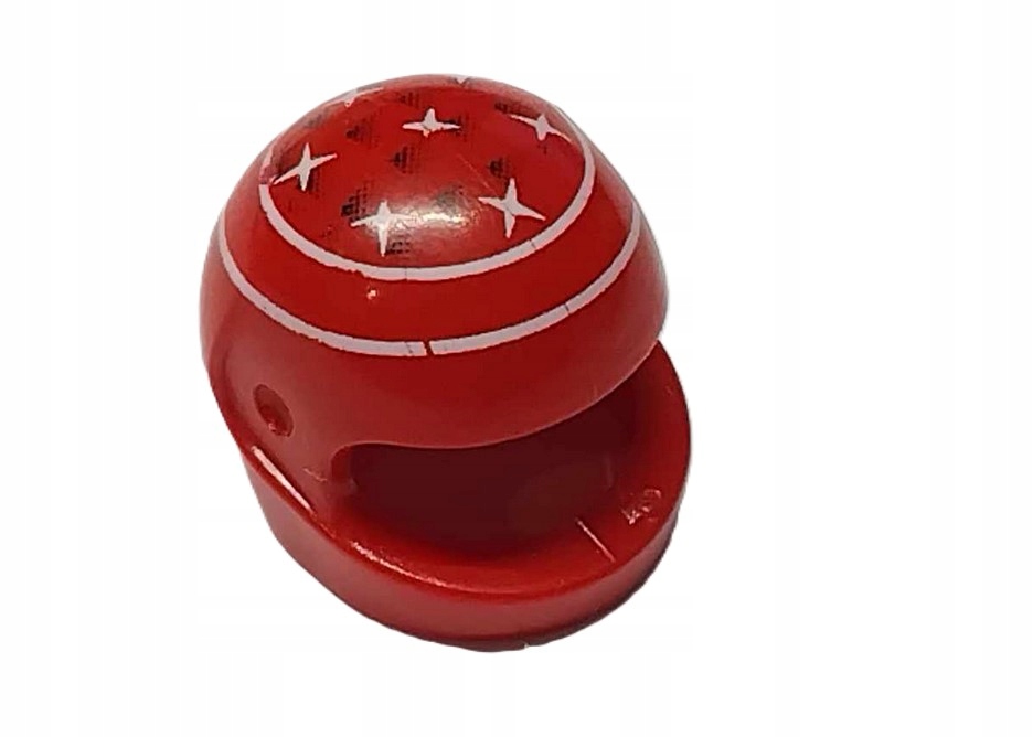 153G8. Lego kask motocyklowy 2446 czerwony nadruk - 1 szt 2 f4e35b1ca429155ffcc5923aa9819e68