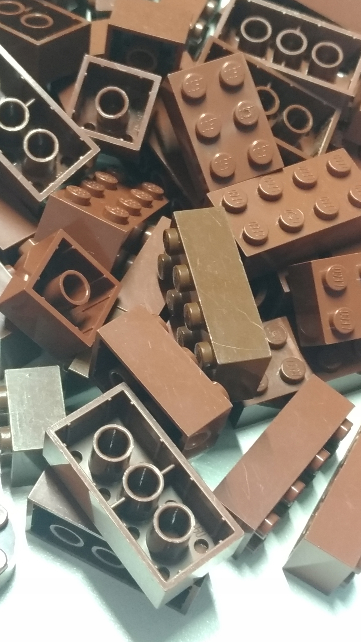 099c. Lego brązowe brąż new i old briksy 2x2 2x4 2x6 2x8 0,05kg 50g mix 6 f4e5faaa234e513771ce65a53666af8c
