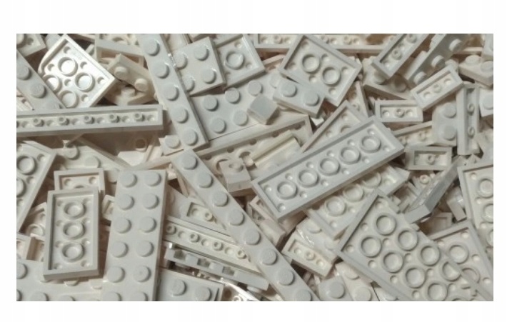 055. Lego białe płaskie 0,1kg MIX 100g 7 f51c68f46b57a22d2288f0e58943aaa5