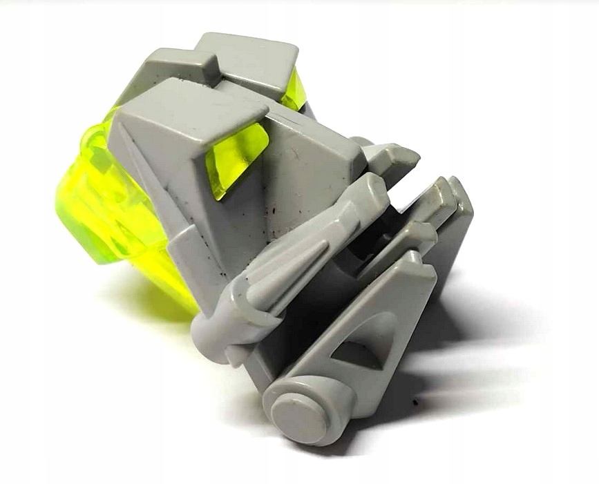 595y4 LEGO Bionicle maska głowa 32553 szary jasny old neon green 2 f54ffea9179b5350674786ee5091285c