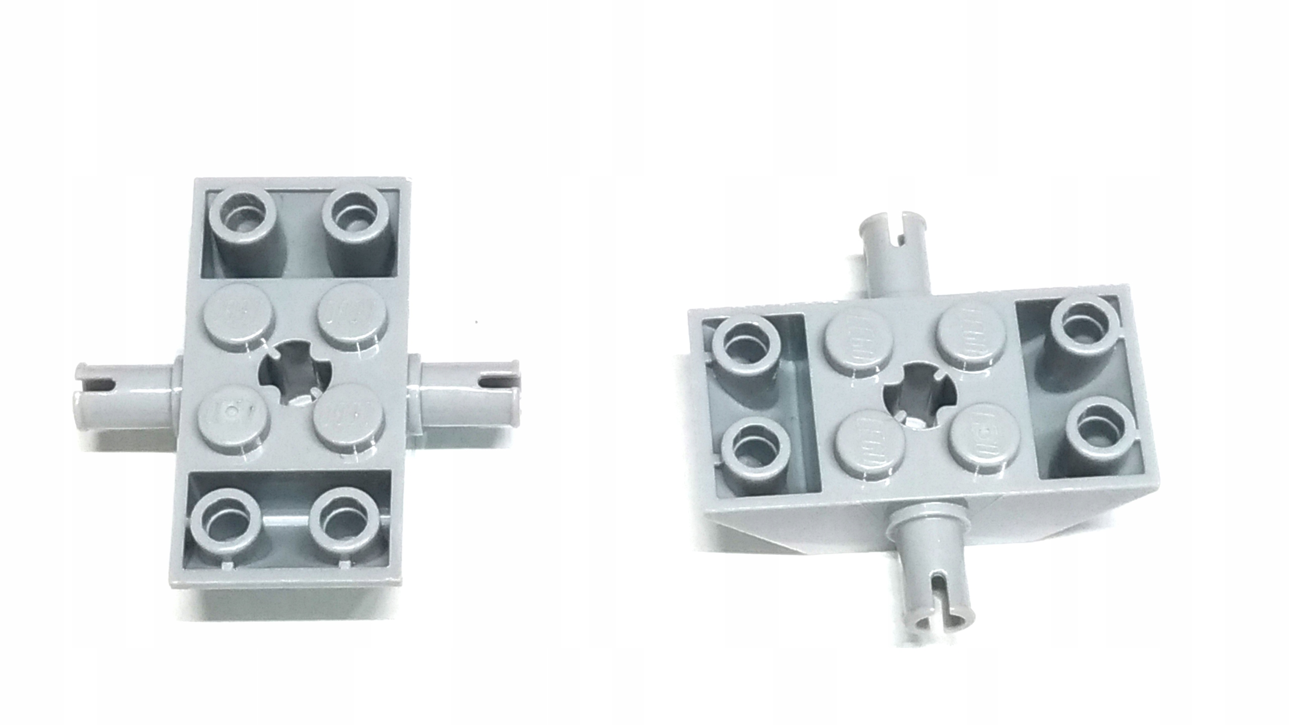 151f. Lego 30390 Płytka 2x4 z osią szary - 2 SZT 2 f63d0f3efd8f7415cb5c47917a4683f4