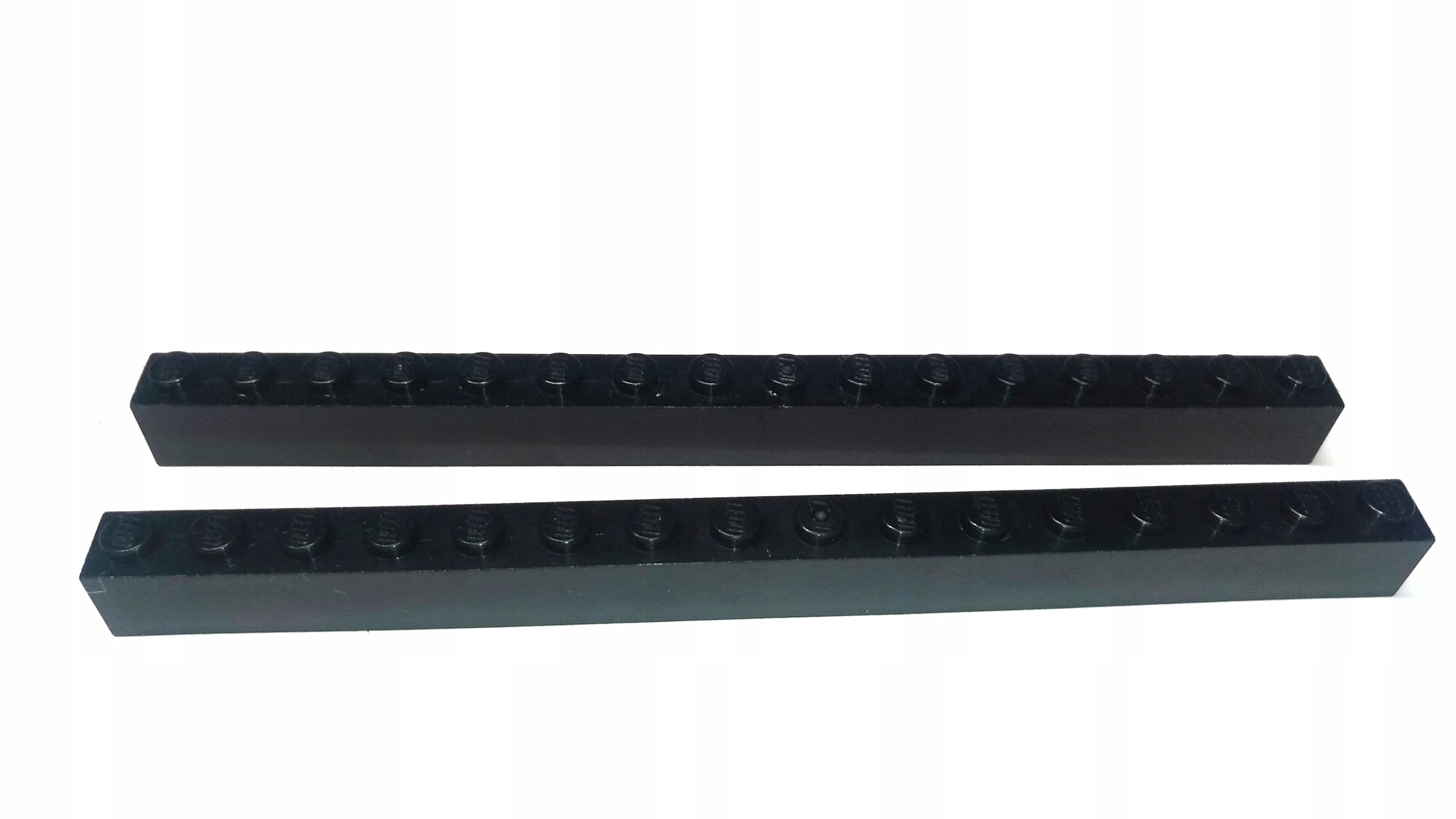 116n. LEGO brock 1X16 CZARNY 2465 2szt 2 f650b8de21b5d3ecf5814c5f331e25a8