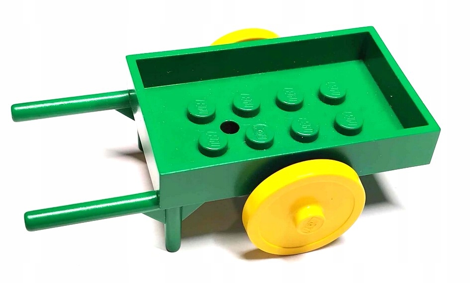 138z1. Lego Fabuland taczka fabad6c01 zielona 2 f707971bb6bfc64a8dcf541d4a45208d