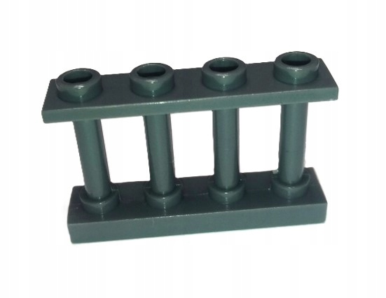 166n. Lego 15332 płotek barierka 1x4x2 szary ciemn 2 f75573bcfbbd3aef4d291d28c6ac3bbe
