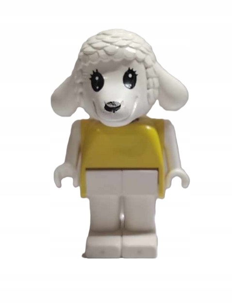 138o1. Lego Fabuland figurka owca żółta 2 f7ddd177802cb549afb3b464837d7324