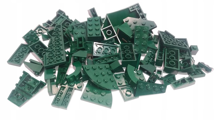 234. LEGO zielone ciemne green Mix 0,087kg 87g 8 f91ede9516b98a8bae25cd6edfc10bba