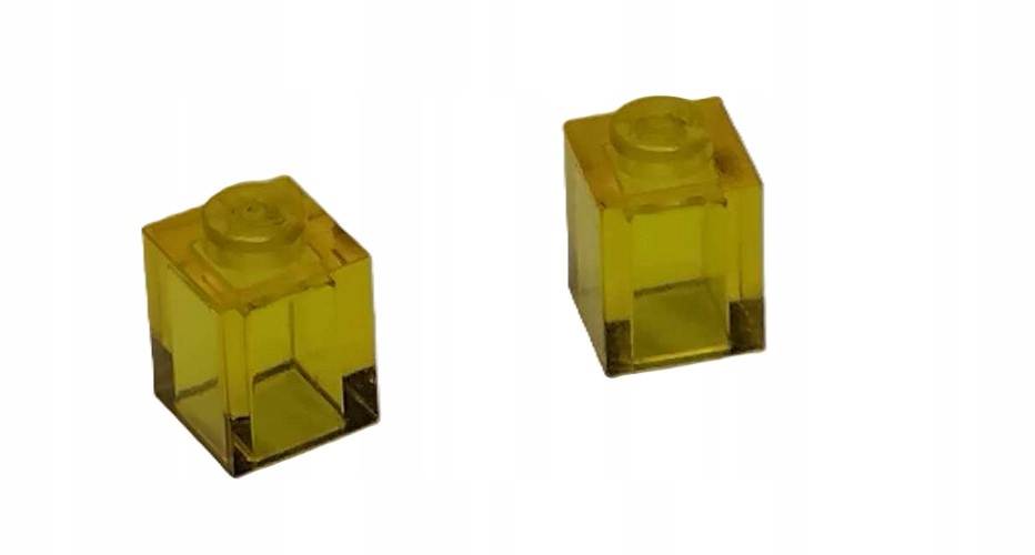 275h8. Lego space Przezroczysty żółty trans Yellow 1x1 3005 - 2 szt 2 f9678187ee7f5002449f81a5d6054578