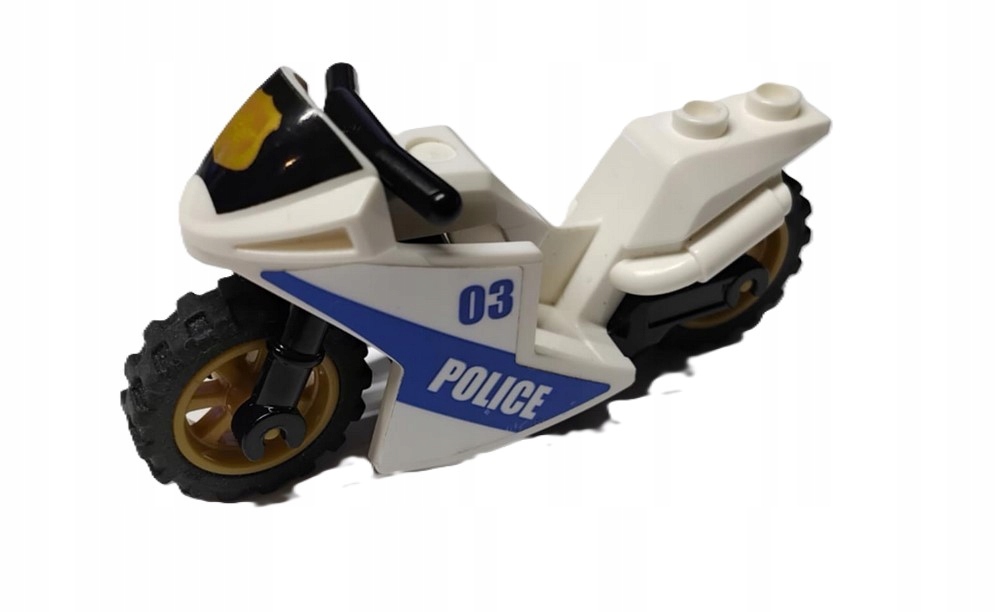 137s6. Lego motor 18895 policja policyjny ścigacz 2 f975b12337eafea6b3aa0bccad42a456