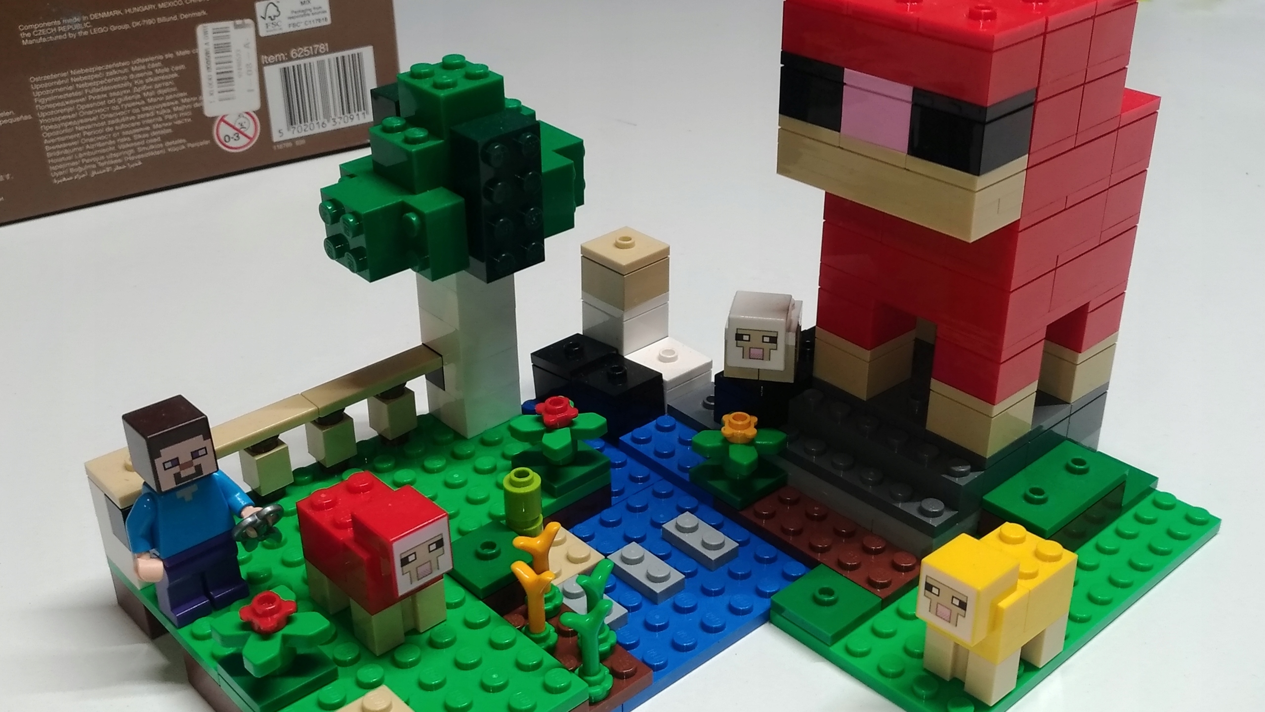 67L. Lego Minecraft Farma Hodowla owiec 21153 15 fb117bd8151f4553b1bdb8369ed372d5