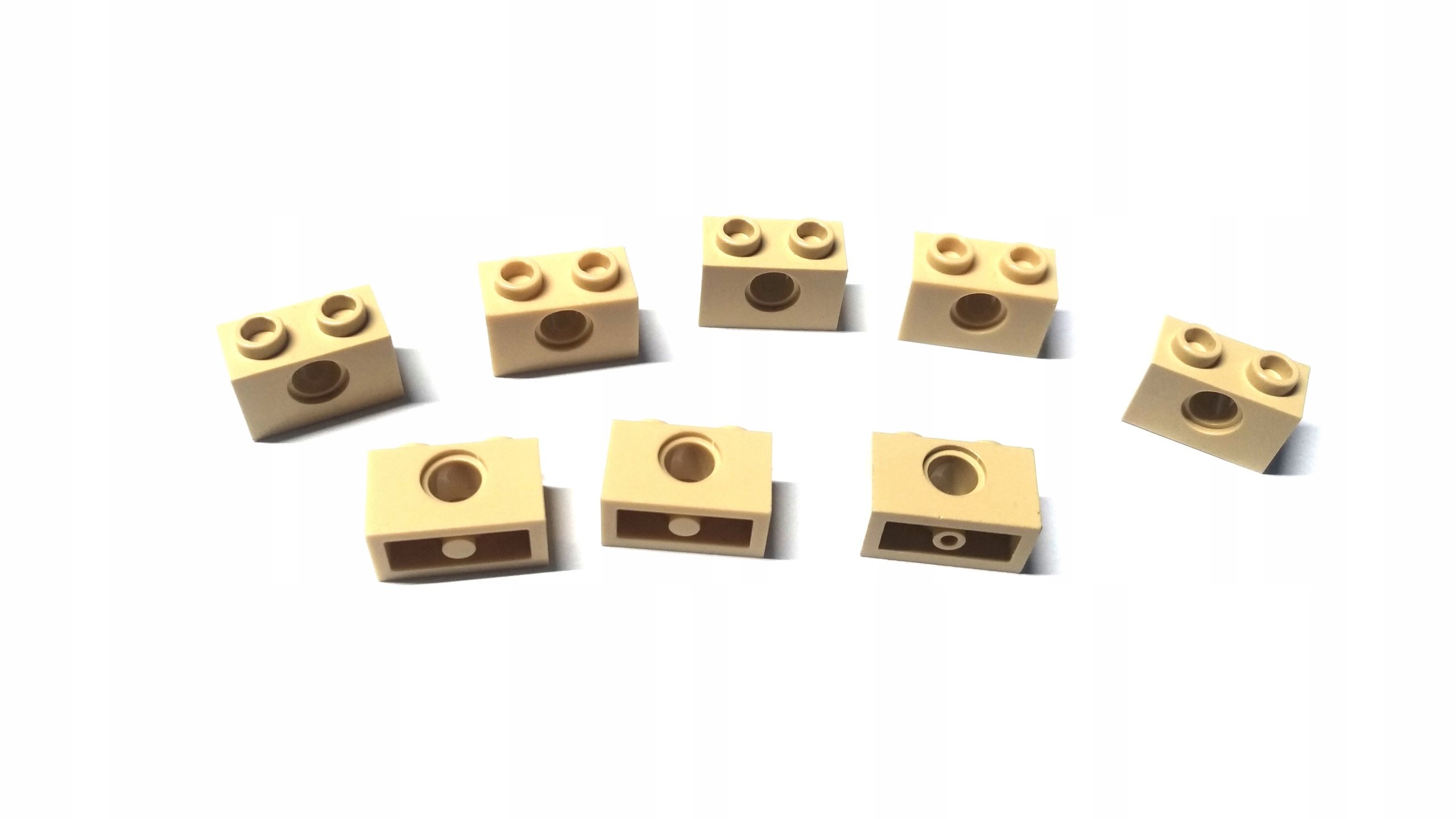 105h. Lego technic belka 1x2 3700 - 8 szt tan 2 fb3e5682438b0772243710e77ca50bb1