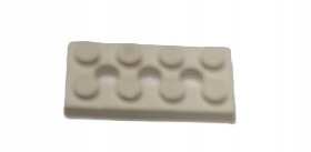 105L6 Lego Technic Płytka z dziurkami 2x4 3709 - biały - 1 szt 2 fb5ac39a440f5b7cfa942b72145738bd