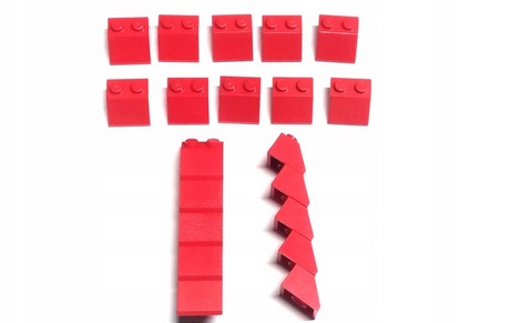 113a. lego dachówka 3039 - 20 sztuk czerwona 2 fbc59aa83c170532953ef946658652a9