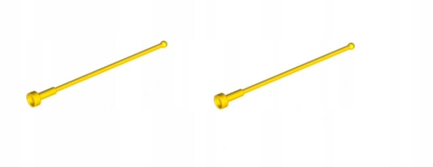 194B. Lego Antena 2569 żółta - 2szt 2 fbda8aa4853bda8b07f1e3ac38de7509