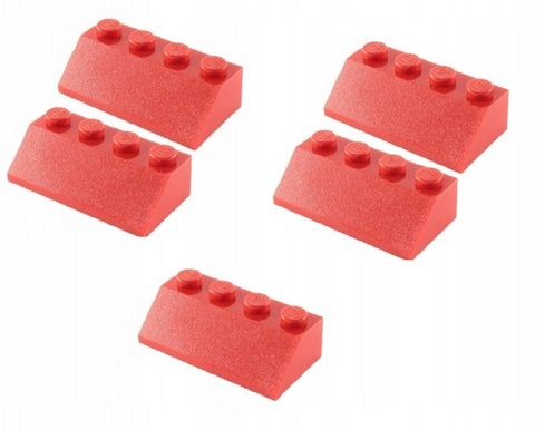 113b. lego dachówka skos 2x2 45 3037 5szt dach 2 fc60356bdaf1a8d5c417827486a72161