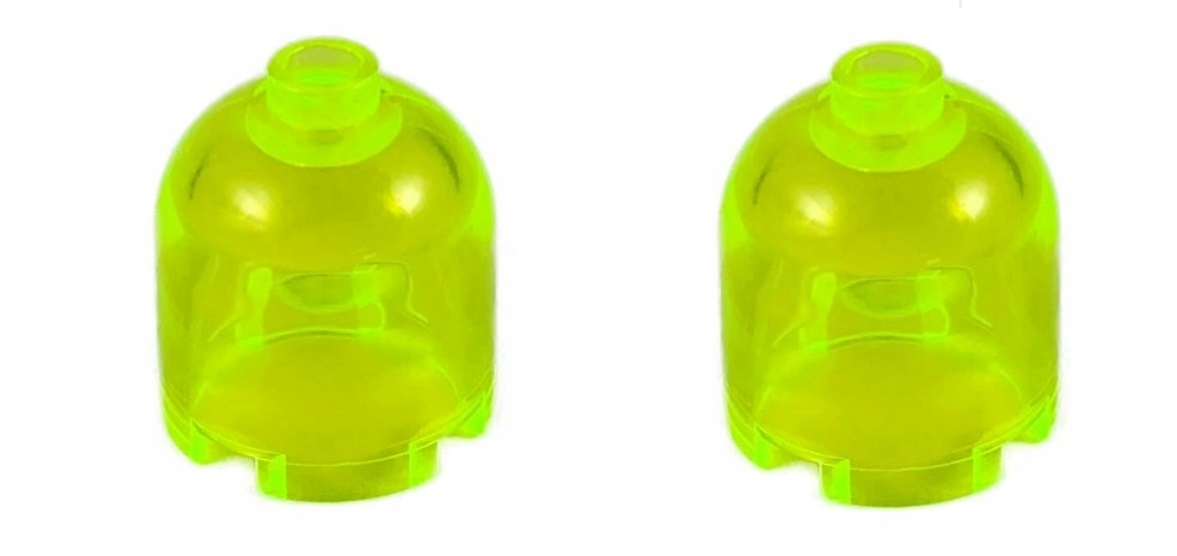 275i10. Lego space Blactron Kopuła 2x2, 30151a Trans Neon Green 2 szt 2 fd07b85186e8fdb05a2d63ee3276854e