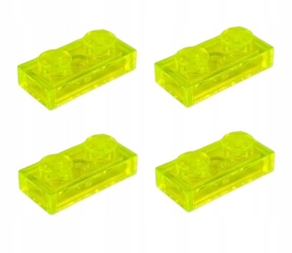 275i2. Lego space Blactron płytka 1x2 3023 Trans Neon Green 4 szt 2 fd3ed71e792e0859befbb6d2bcff7f35