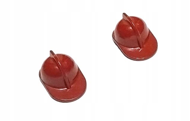 093E5. LEGO kapelusz hat na głowę kask hełm strażacki 3834 bordowy 2szt 2 fd93bec3b5ebb28e70674a489ccc7e11