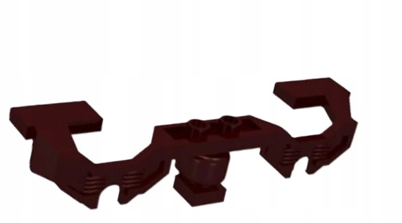 118n1 LEGO pociąg 2871 ciemno brązowy odbojnik nadkole 2 fdd7c44f7c8853a0fbbc32ae7a438fec