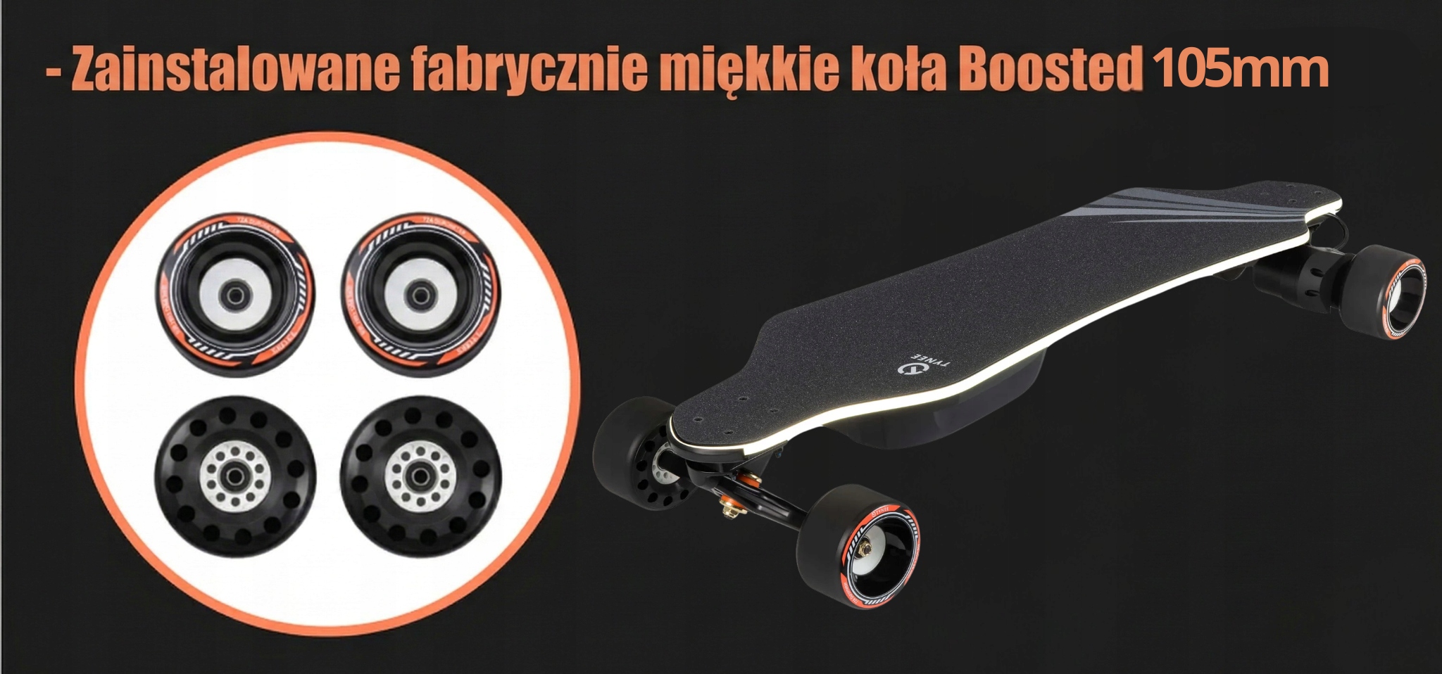 Koła Boosted 105 mm